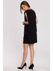 Style Stylove Dámske mini šaty Ishilla S262 čierna L