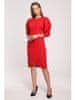 Stylove Dámske spoločenské šaty Avalt S284 červená XXL