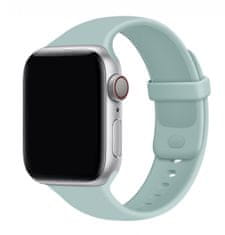 TopQ Silikónový remienok Gummy pre Apple Watch 38-40-41 mm bledo modrý 95828