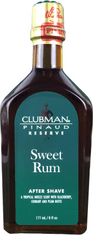 Clubman 91029 Voda po holení Sweet Rum after shave cologne, 177 ml/6 oz