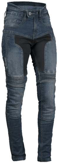 MBW nohavice jeans PIPPA KEVLAR JEANS NV dámske modré