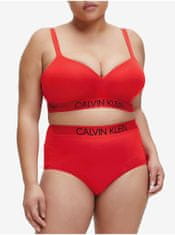 Calvin Klein Calvin Klein červený horný diel plaviek Demi Bralette Plus Size High Risk Red S