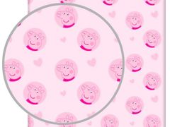 BrandMac Ružová detská plachta Peppa Pig