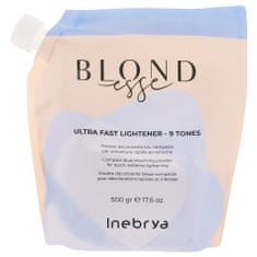 Inebrya Blondesse Ultra Fast - bezprašný melír, rýchle a účinné zosvetlenie vlasov až do 9 tónov, bezpečné bezprašné zloženie, 500 g
