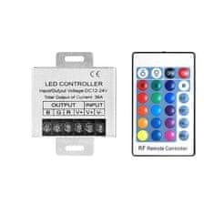 Solex Controler RGB pre LED pás rádiový 12V 432W LXTRF79