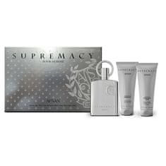 Supremacy Silver - EDP 100 ml + sprchový gel 100 ml + balzám po holení 100 ml