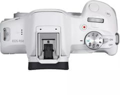 Canon EOS R50 (5812C013), biela + RF-S 18-45 IS STM