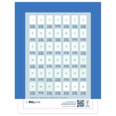 Vidaxl rillprint Samolepiace štítky 210x297 mm 1000 listov biele