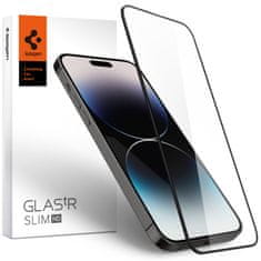 Spigen TR Slim HD 1 Pack, FC čierna - iPhone 14 Pro, AGL05221