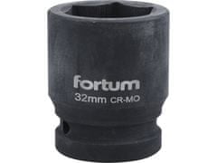 Fortum Hlavice nástrčné (4703032) hlavice nástrčná rázová, 3/4“, 32mm, L 54mm, CrMoV