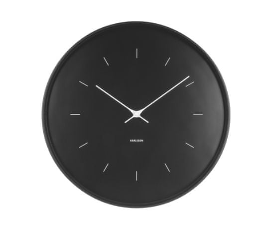 Karlsson Dizajnové nástenné hodiny 5707BK 37cm