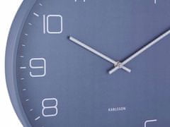Karlsson Dizajnové nástenné hodiny 5751BL Lofty, 40 cm