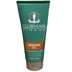 Clubman 66299 Farba-gel na bradu brown, 89 ml/3 oz