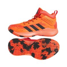 Adidas Obuv basketball oranžová 39 1/3 EU Cross EM UP 5 K Wide JR