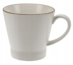Koopman Porcelánový hrnček na kávu a čaj biely 300 ml