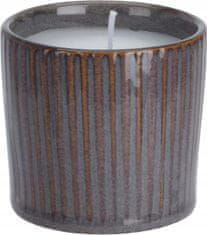 Koopman Dekoratívna parafínová sviečka z kameniny 6 x 7 cm