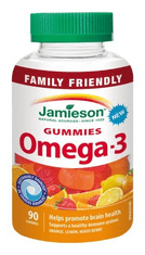 Jamieson Gummies omega - 3, 90 tabliet