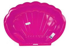 Lean-toys Bazén Sandbox Shell Pink 2075