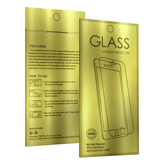 GoldGlass  Tvrdené sklo Gold pre SAMSUNG GALAXY A52 - A52S