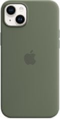 Apple Silikonový kryt s MagSafe pro iPhone 14 Plus, olivová