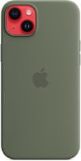 Apple Silikonový kryt s MagSafe pro iPhone 14 Plus, olivová