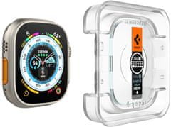 Spigen ochranné sklo EZ Fit pro Apple Watch Ultra 49mm, 2 ks