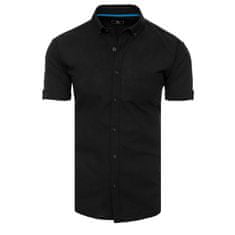 Dstreet Pánske tričko s krátkym rukávom OVE čierne kx0982 XXL