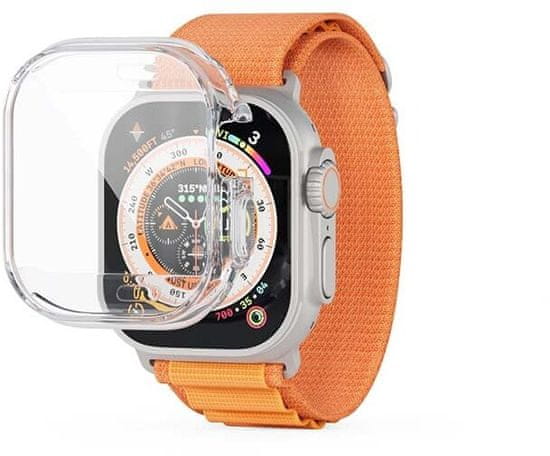 EPICO pouzdro Hero pro Apple Watch Ultra (49mm), transparentné