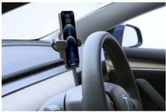 CellularLine univerzální držiak do auta Hug Screen pro elektromobil Tesla, čierna