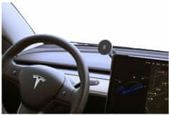 CellularLine univerzální držiak do auta Mag Screen pro elektromobil Tesla, s podporou MagSafe, čierna