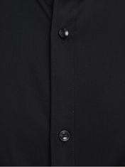Jack&Jones Pánska košeľa JJPRPARMA Slim Fit 12097662 Black (Veľkosť XXL)