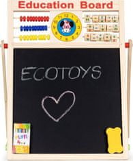 EcoToys Drevená počítacia tabuľa