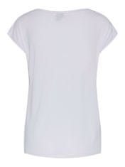 Pieces Dámske tričko PCKAMALA Comfort Fit 17095260 Bright White (Veľkosť S)