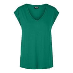 Pieces Dámske tričko PCKAMALA Comfort Fit 17095260 Pepper Green (Veľkosť S)