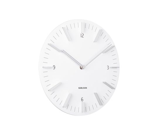 Karlsson Nástenné hodiny KA5782WH 30cm