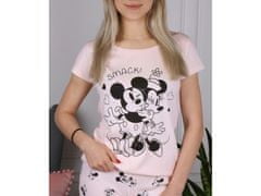 Disney Mickey and Minnie Mouse Dámske pyžamo s dlhými nohavicami, bavlnené pyžamo L