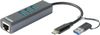 D-LINK DUB-2332, USB-C/USB Hub, 3x USB 3.0, LAN 1 Gbps