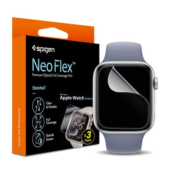 Spigen Film Neo Flex – Apple Watch 8/7 (41mm)/SE 2022/6/SE/5/4 (40mm), 061FL25575
