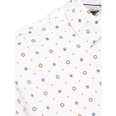 Dstreet Pánska košeľa DRAHANA biela dx2457 XL