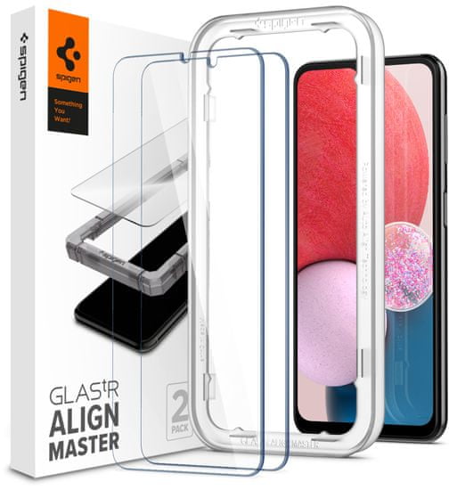 Spigen AlignMaster Glas.tR 2 Pack - Samsung Galaxy A13, AGL04280
