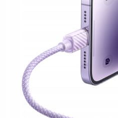 Kábel pre iPhone, výkonný, superrýchly, Mcdodo, 36W, 1,2M, fialový CA-3662