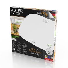 Adler Kúpeľňová váha - LED