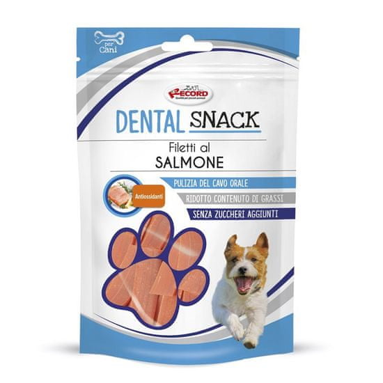 RECORD Dentálne pásiky pre psy Dental snack losové