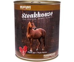 Meat Love Konzerva steakhouse 100% konské mäso 800g