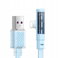 Mcdodo Mcdodo USB Lightning vysokorýchlostný kábel 36W 1,2M modrý CA-3412