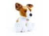 Plyšový pes Jack Russell teriér sediaci 30 cm