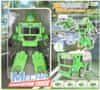 Skladací robot zelený