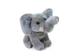 Rappa Plyšový slon sediaci 18 cm