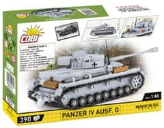 Cobi Druhá svetová vojna Panzer IV Ausf D, 1:48, 320 kociek