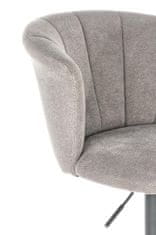Halmar Barová stolička H104 sivá